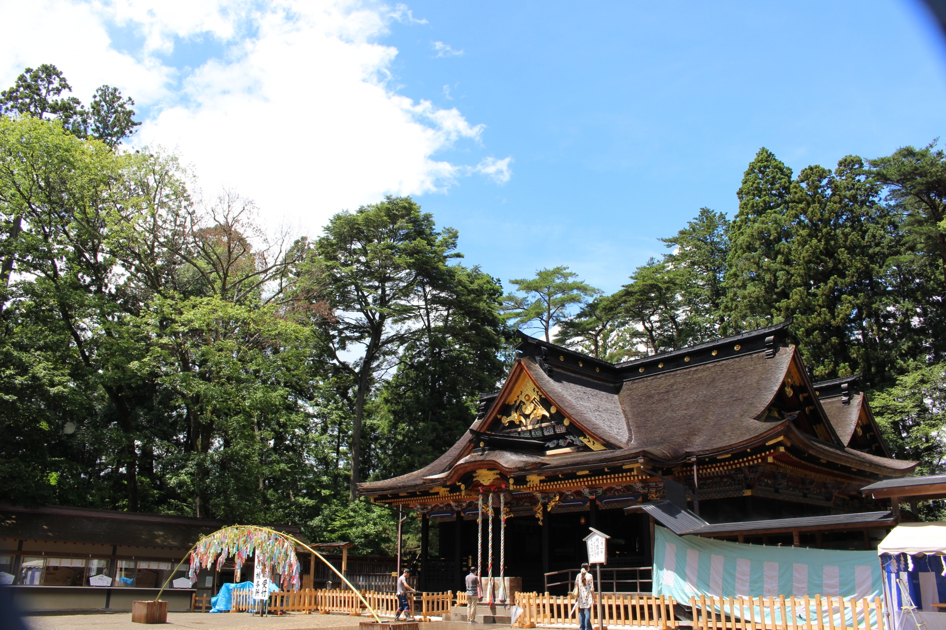 仙台の観光　大崎八幡宮